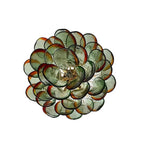 Marielle Murano-Style Green Glass Petal Chandelier Postmodern Multi-Layered Luxury Pendant Light