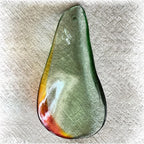 Marielle Murano-Style Green Glass Petal Chandelier Postmodern Multi-Layered Luxury Pendant Light