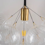 Transparent Glass Bubbles Wall Sconce Talia Modern Hallway Wall Light Bedrooms Cloud Bubble Bedside Areas Light