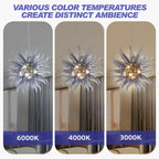 Starburst Hand Blown Glass Art Chandelier Chihuly-Style Stinger Hanging Murano Glass Sculpture Light