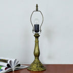 Tiffany-Style Stained Glass Floral Table Lamp Colorful Dome-shaped shade Table Light