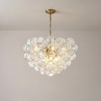 Modern Luxury Bubble Chandelier Cluster Glass Ball Pendant Light Talia Round Hanging Lamp For Living Dining