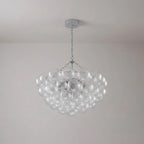 Modern Luxury Bubble Chandelier Cluster Glass Ball Pendant Light Talia Round Hanging Lamp For Living Dining